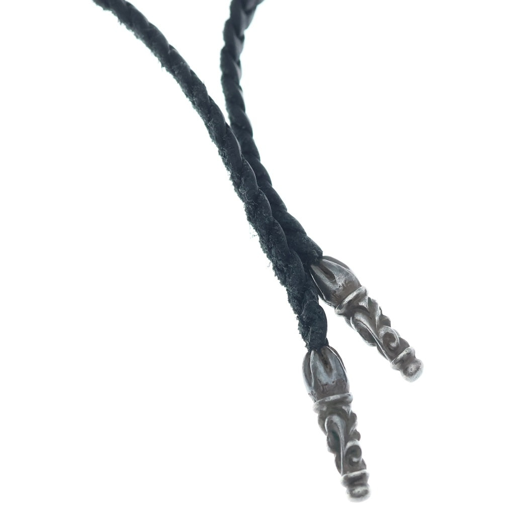 CHROME HEARTS(クロムハーツ) BS FLUER BSフレアペンダント シルバー ネックレストップ レザーブレイド -