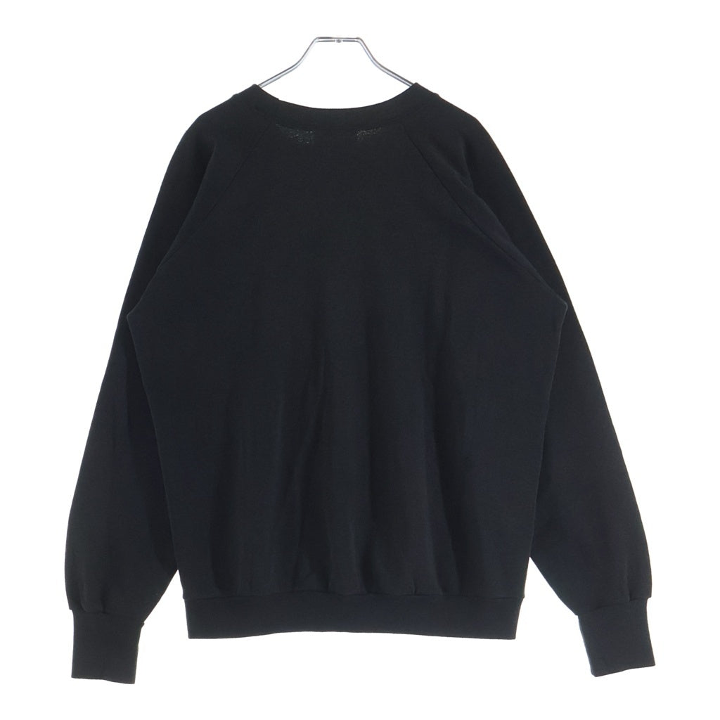 HARLEY DAVIDSON(ハーレーダビッドソン) 80s VINTAGE HOG 3D EMBLEM CREWNECK SWEAT DELTA 8318 ヴィンテージ デルタタグ 3Dエンブレム クルーネック長袖スウェットトレーナー ブラック