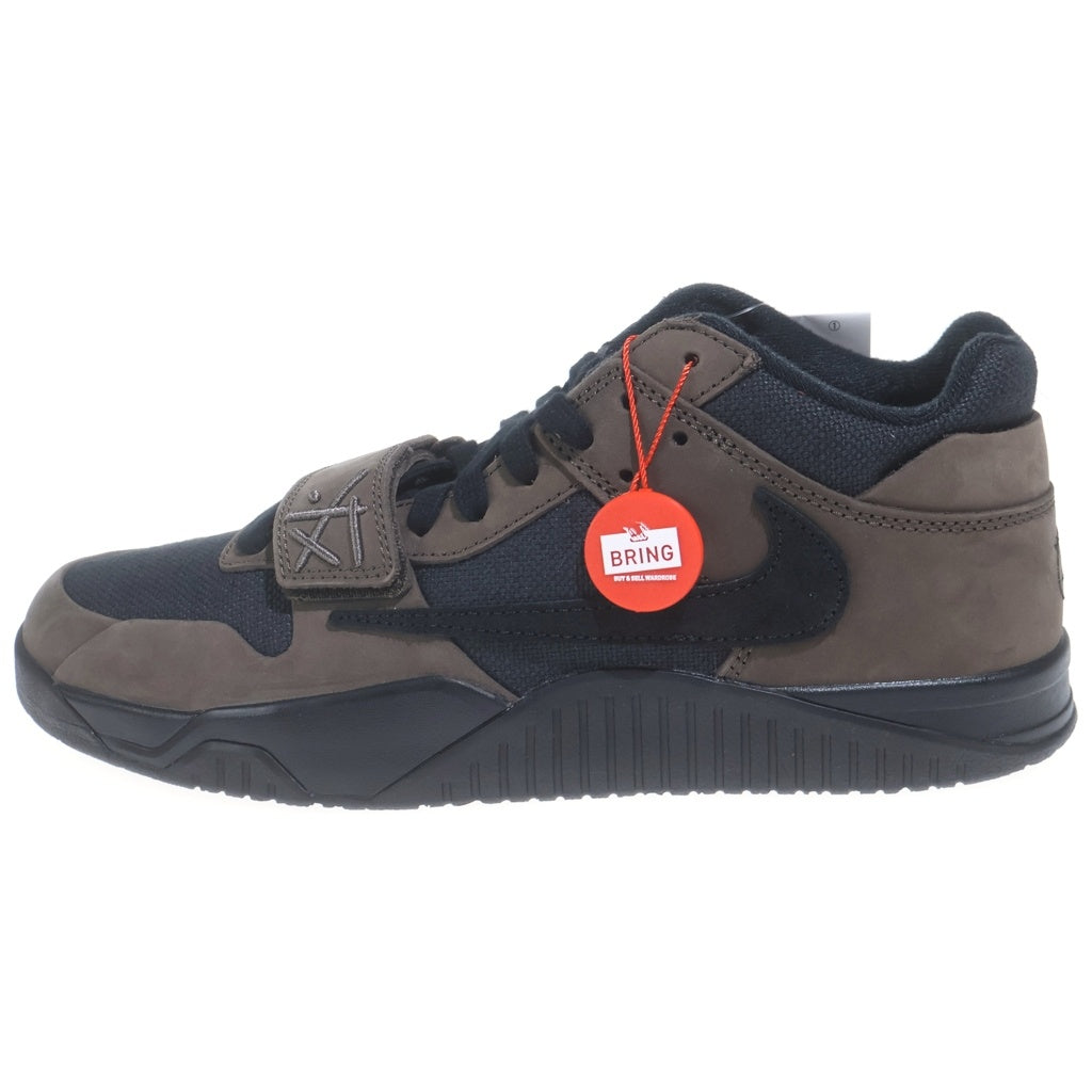 NIKE(ナイキ) ×TRAVIS SCOTT JORDAN JUMPMAN JACK TR CJ1 T-REXX トラヴィススコット ジョーダン ジャンプマンジャック ローカットスニーカー ブラウン/ブラック FZ8117-204