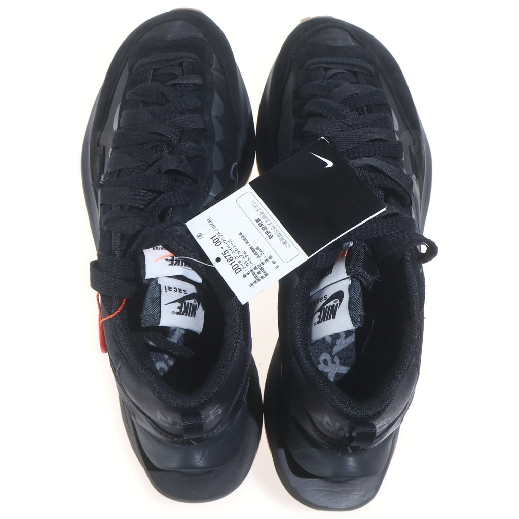 NIKE(ナイキ) ×sacai Vapor Waffle Black Gum サカイ ヴェイパーワッフル ブラックガム ローカットスニーカー ブラック US9.5/27.5cm DD1875-001