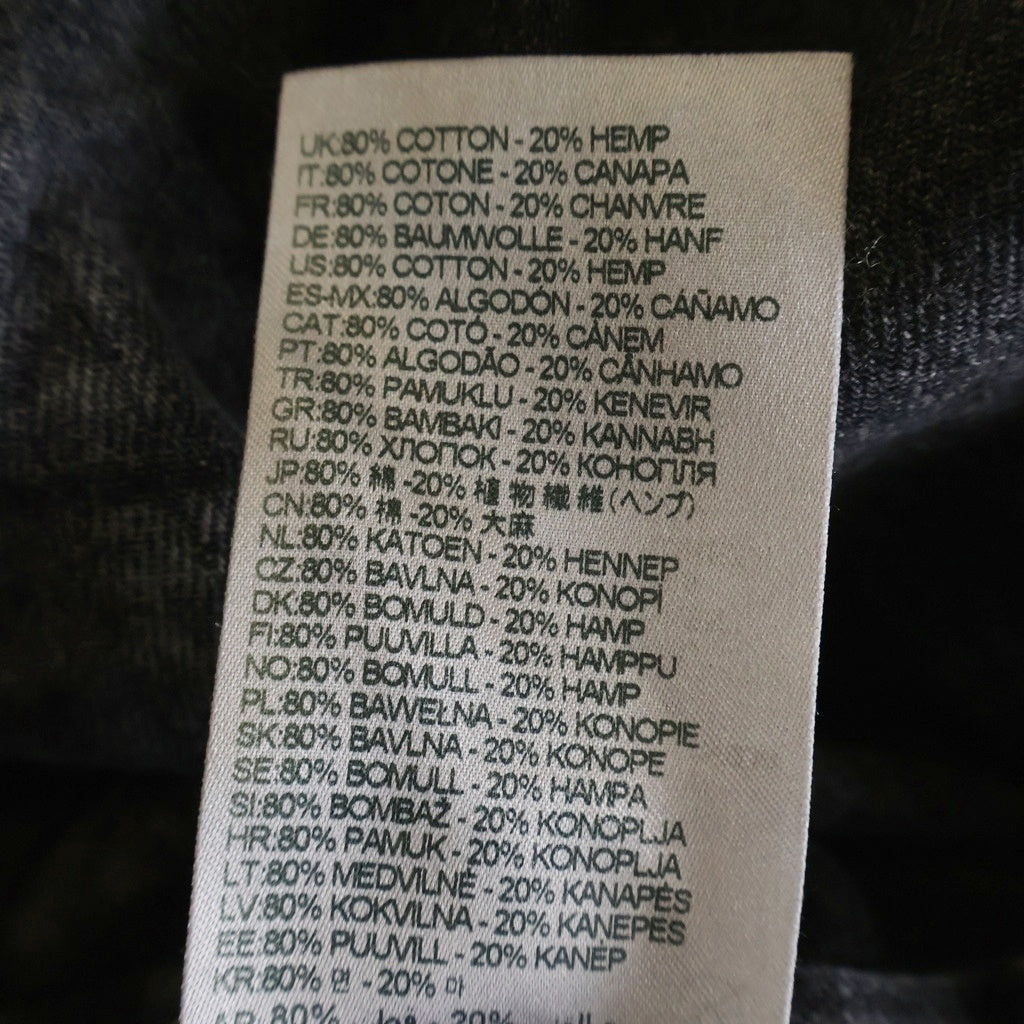 DIESEL(ディーゼル) 26SS 1996 D-Sire-Fsh Jeans A21497 裾カットオフデザイン ワイドデニムパンツ ジーンズ ブラック