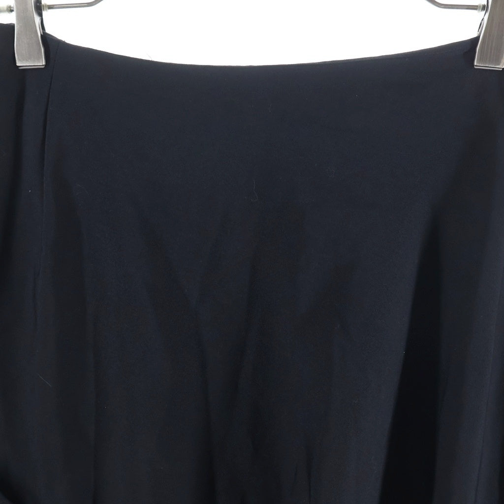 Y's(ワイズ) 19AW ウール 変形 ミディアムスカート ブラック レディース YC-S11-100