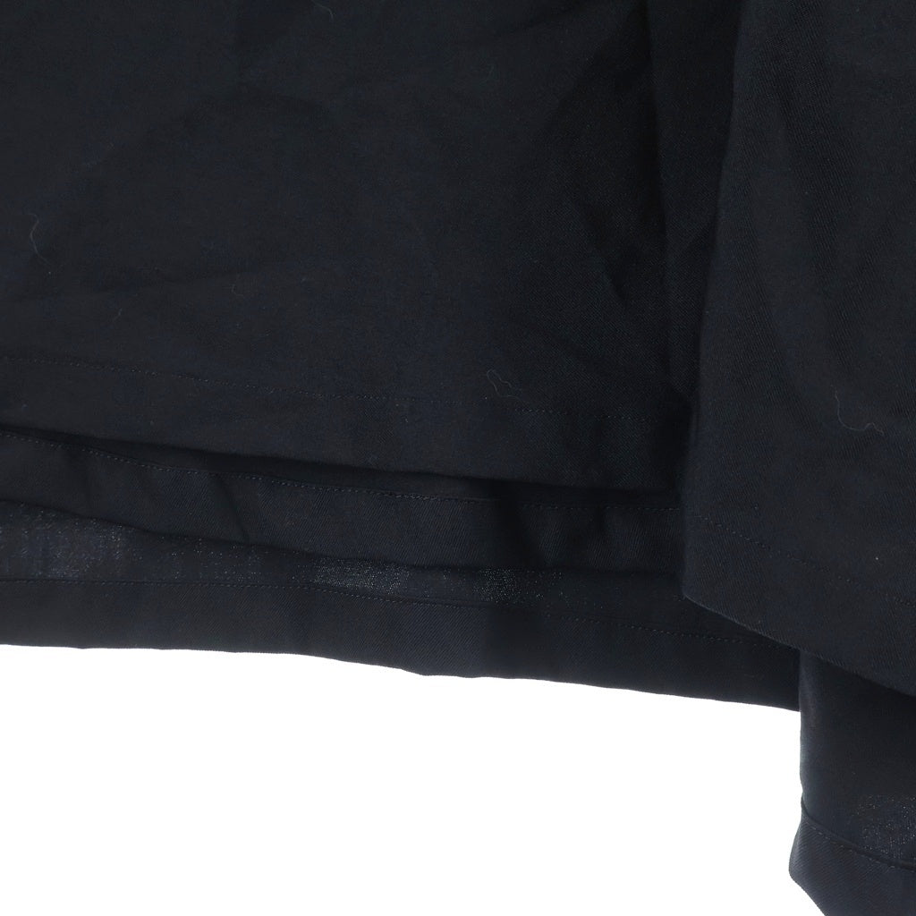 Y's(ワイズ) 19AW ウール 変形 ミディアムスカート ブラック レディース YC-S11-100
