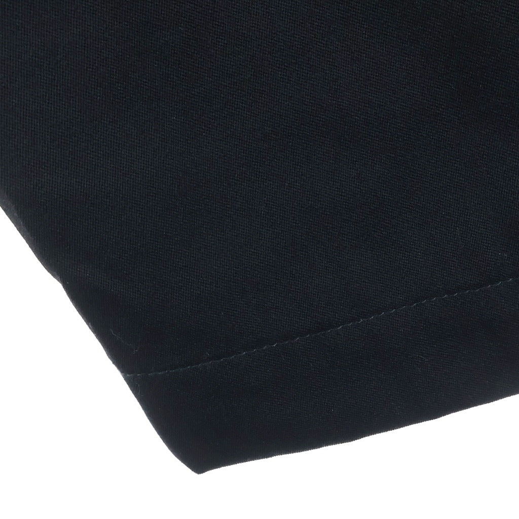Y's(ワイズ) 20AW Pre WOOL SAROUEL PANTS フロントジップ 2ポケット ウールサルエルパンツ ブラック レディース YB-P41-130