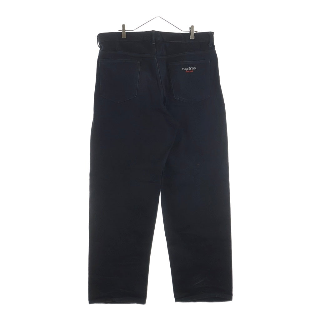SUPREME(シュプリーム) 25SS Rigid Baggy Selvedge Jean リジット バギー セルビッチ ジーンズ デニム ブラック