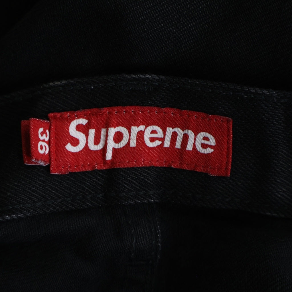 SUPREME(シュプリーム) 25SS Rigid Baggy Selvedge Jean リジット バギー セルビッチ ジーンズ デニム ブラック