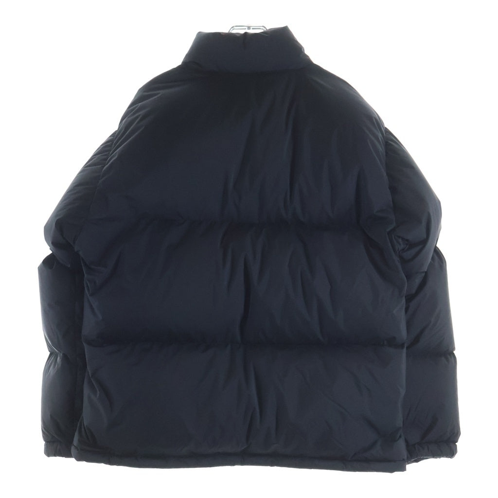 WACKO MARIA(ワコマリア) 25AW ×NANGA DOWN JACKET ナンガ フロントロゴ刺繍ダウンジャケット ブラック