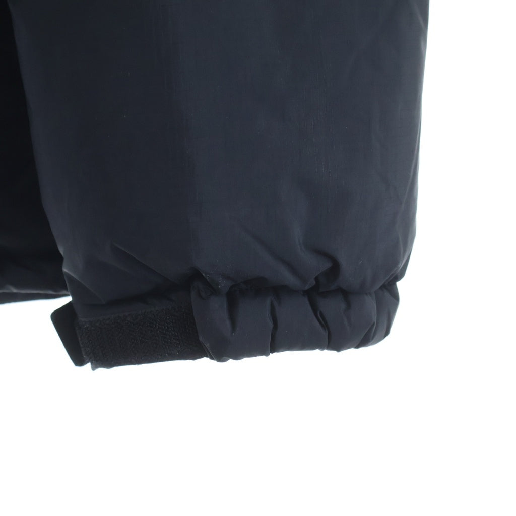 WACKO MARIA(ワコマリア) 25AW ×NANGA DOWN JACKET ナンガ フロントロゴ刺繍ダウンジャケット ブラック