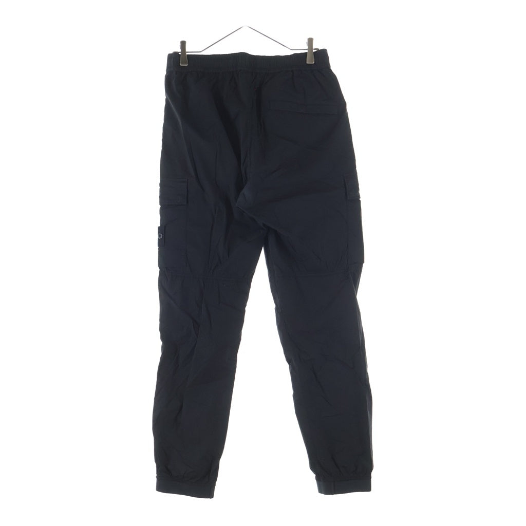 STONE ISLAND(ストーンアイランド) 26SS STRETCH COTTON TELA PARACADUTE ストレッチ コットン カーゴパンツ ブラック L1S153100031S0003