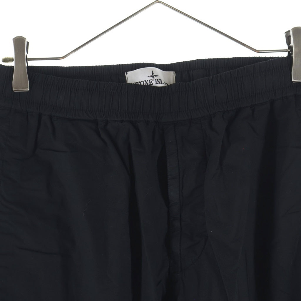 STONE ISLAND(ストーンアイランド) 26SS STRETCH COTTON TELA PARACADUTE ストレッチ コットン カーゴパンツ ブラック L1S153100031S0003