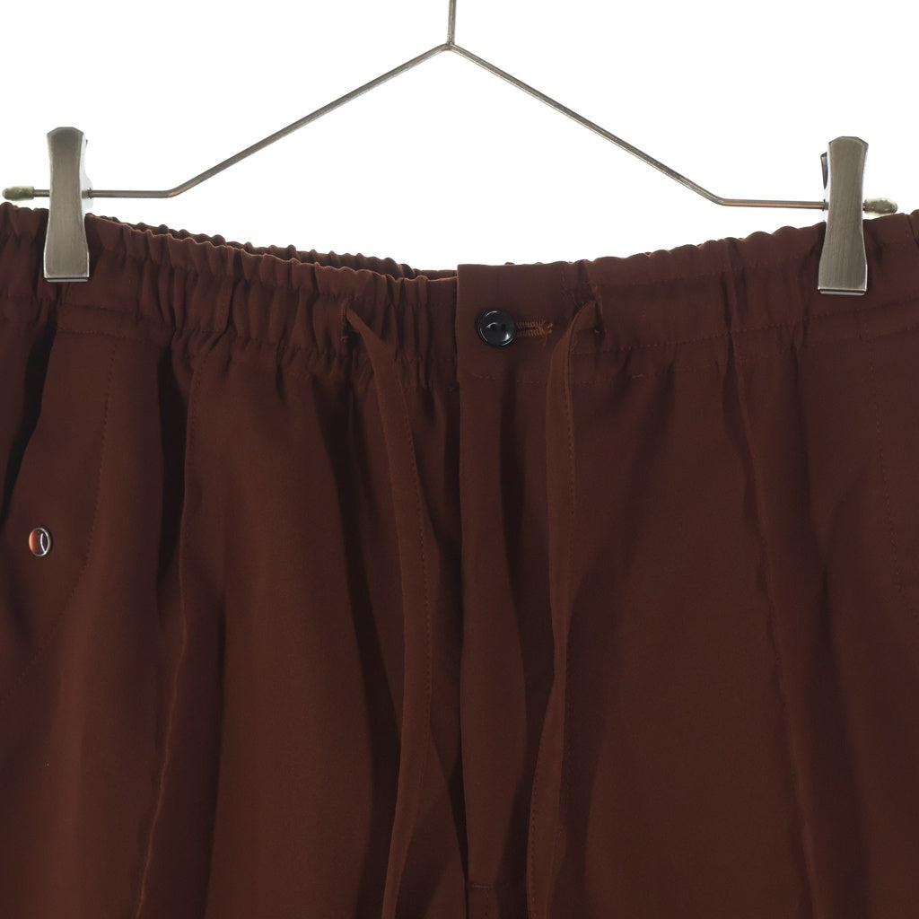 Needles(ニードルス) Piping Cowboy Pant ロゴ刺繍 パイピング カウボーイ パンツ ブラウン QV218