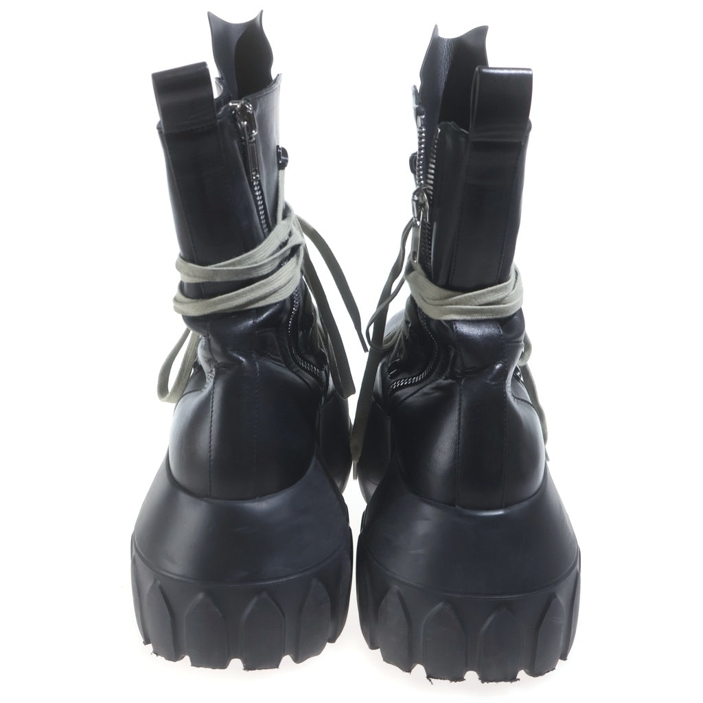 Rick Owens(リックオウエンス) 26SS MEGALACED MEGA TRACTOR メガレースメガトラクター ブラック 46 RU01F2867