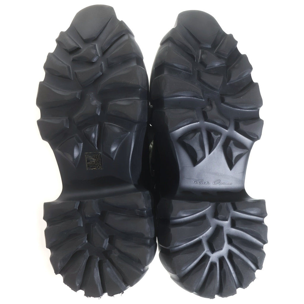 Rick Owens(リックオウエンス) 26SS MEGALACED MEGA TRACTOR メガレースメガトラクター ブラック 46 RU01F2867