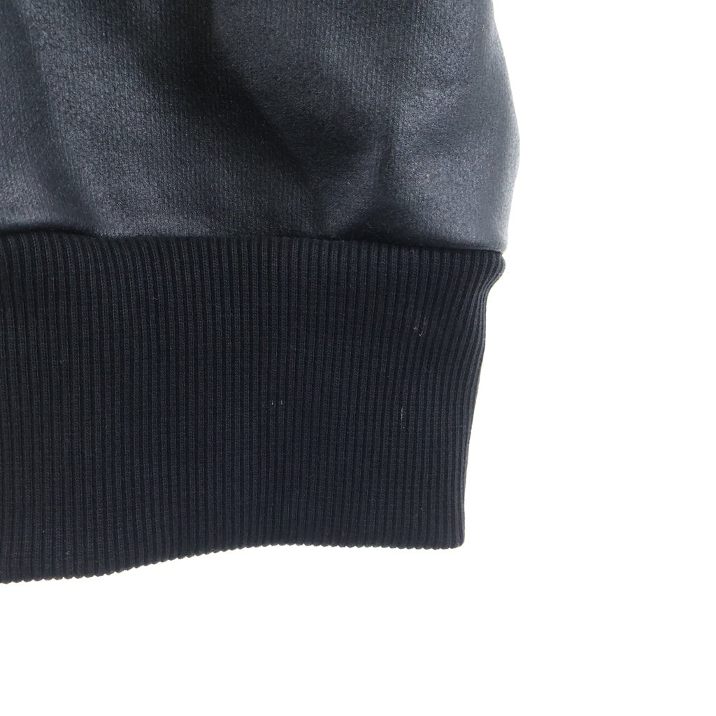 WALTER VAN BEIRENDONCK(ウォルターヴァンベイレンドンク) D WVB 12 CTN SWEAT レザー切替 プリントクルーネックスウェットトレーナー マルチカラー 11593438260