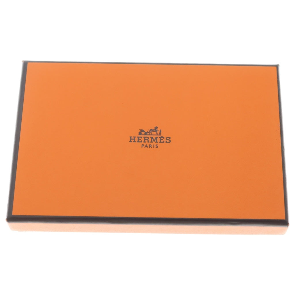 HERMES(エルメス) CALVI DUO カルヴィ デュオ W刻印 シェーブル ブラック ‐
