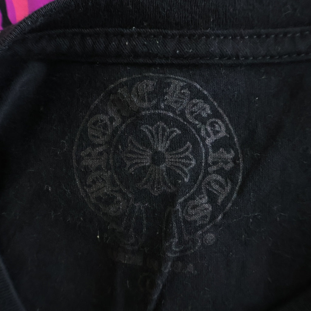 CHROME HEARTS(クロムハーツ) Vine Dagger L/S Tee ヴァインダガー アームフローラル クルーネック長袖Tシャツカットソー ロンT ブラック -