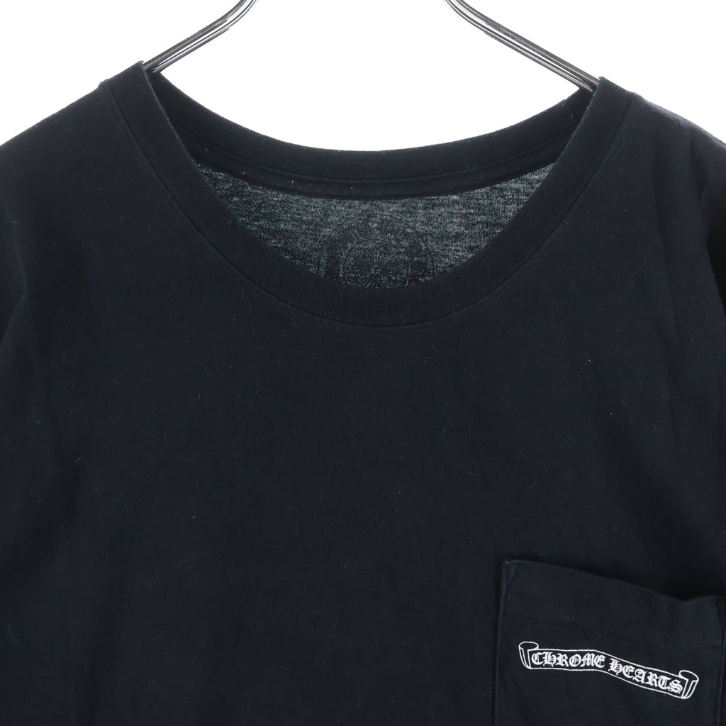 CHROME HEARTS(クロムハーツ) MLTCOL CEM CRS TEE マルチセメタリークロスプリント クルーネック半袖Tシャツカットソー ブラック -