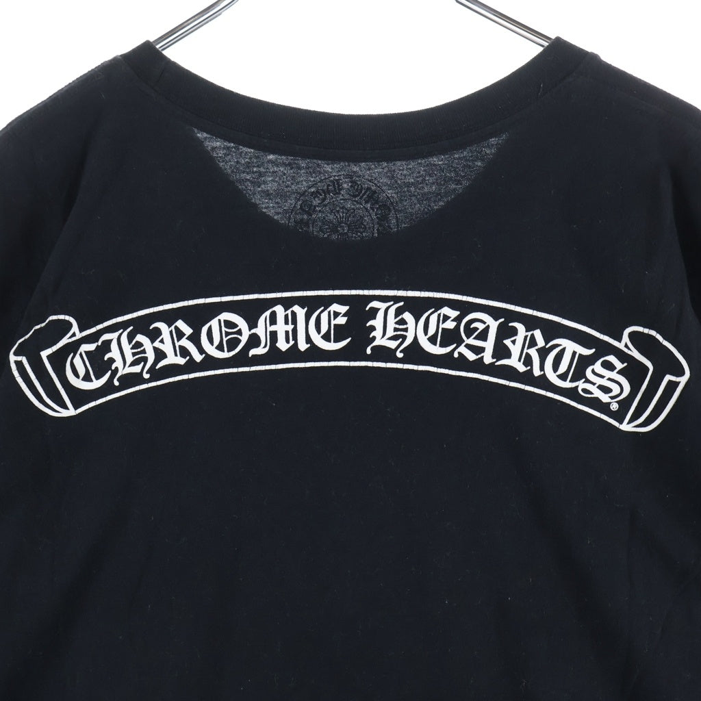 CHROME HEARTS(クロムハーツ) MLTCOL CEM CRS TEE マルチセメタリークロスプリント クルーネック半袖Tシャツカットソー ブラック -