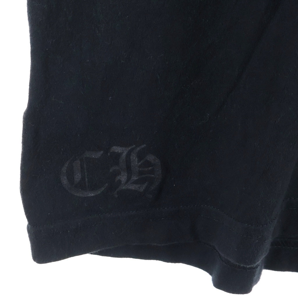 CHROME HEARTS(クロムハーツ) MLTCOL CEM CRS TEE マルチセメタリークロスプリント クルーネック半袖Tシャツカットソー ブラック -