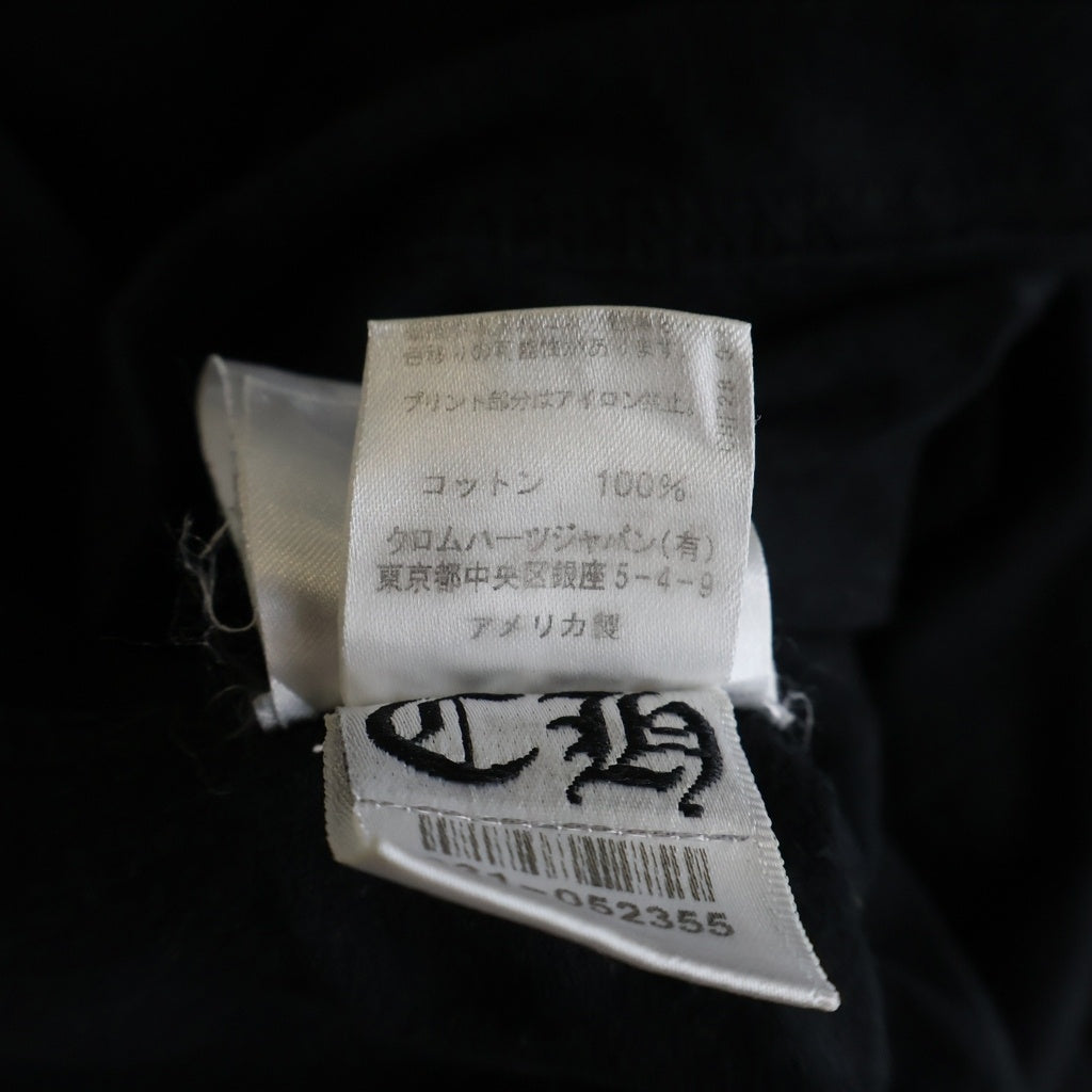 CHROME HEARTS(クロムハーツ) MLTCOL CEM CRS TEE マルチセメタリークロスプリント クルーネック半袖Tシャツカットソー ブラック -