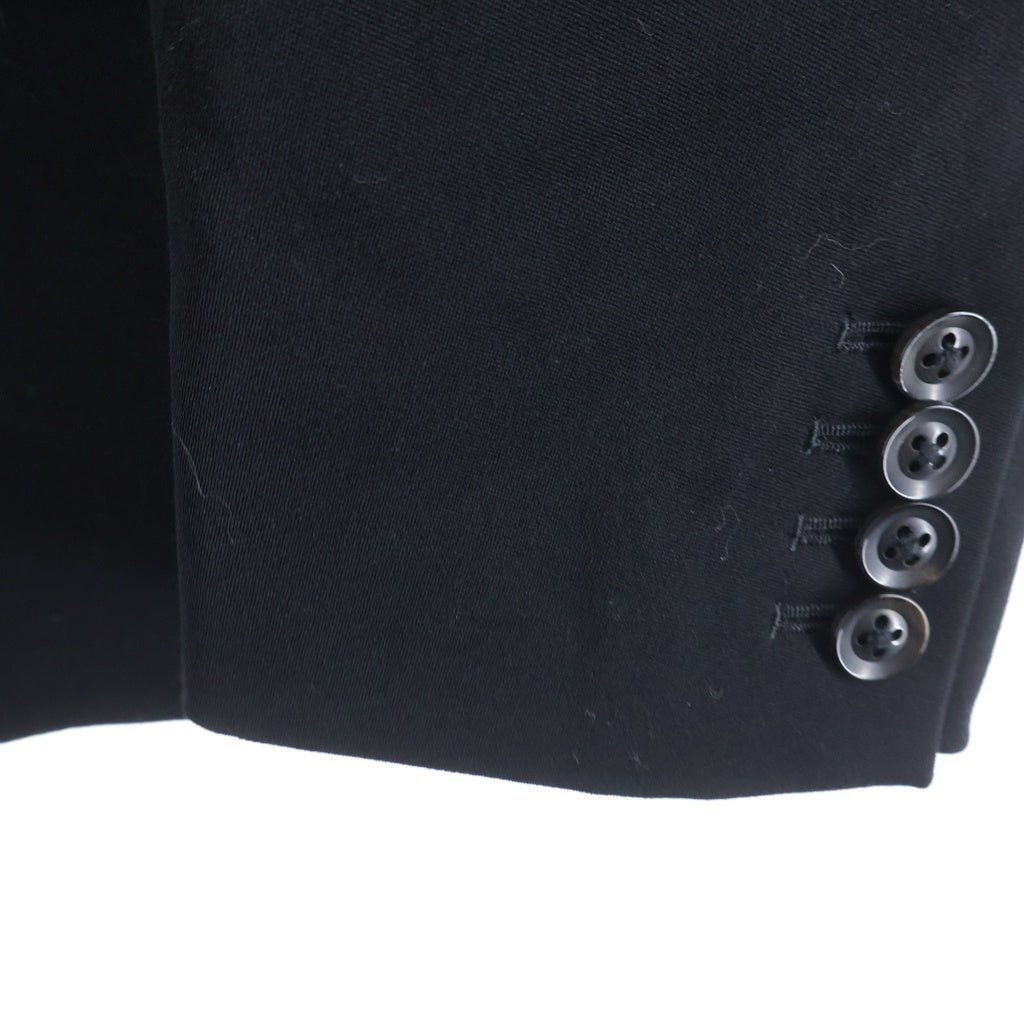 LITTLEBIG(リトルビッグ) Double Breasted Jacket ウール ダブル テーラードジャケット ブラック LB153-JK02