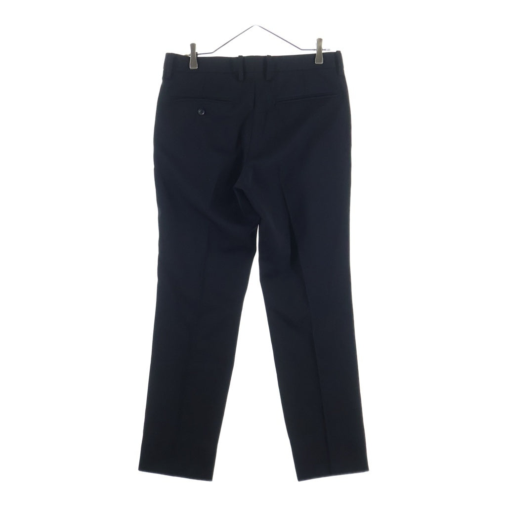 LITTLEBIG(リトルビッグ) Slim Trousers ウール スリムスラックス ブラック LB153-PT01