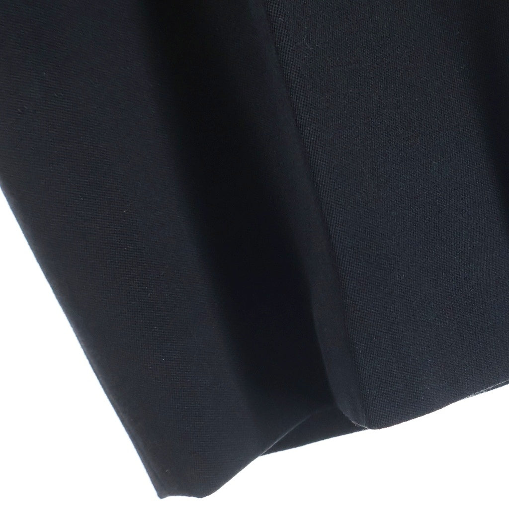 LITTLEBIG(リトルビッグ) Slim Trousers ウール スリムスラックス ブラック LB153-PT01