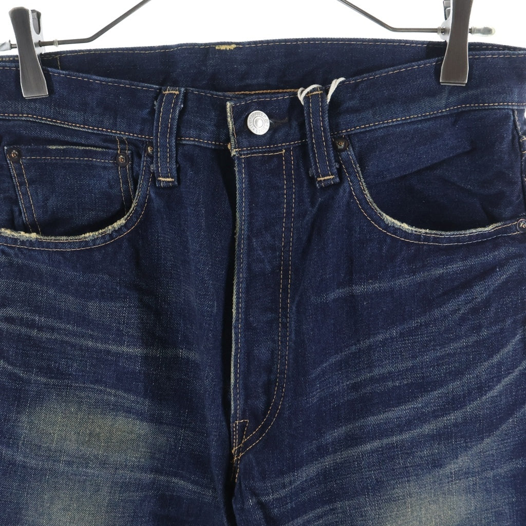 Levi's(リーバイス) 501XX REGULAR STRAIGHT BIGE 1947年復刻モデル 日本製 レギュラーストレート ビッグE 赤耳 シングルステッチ デニムパンツ 47501-0047