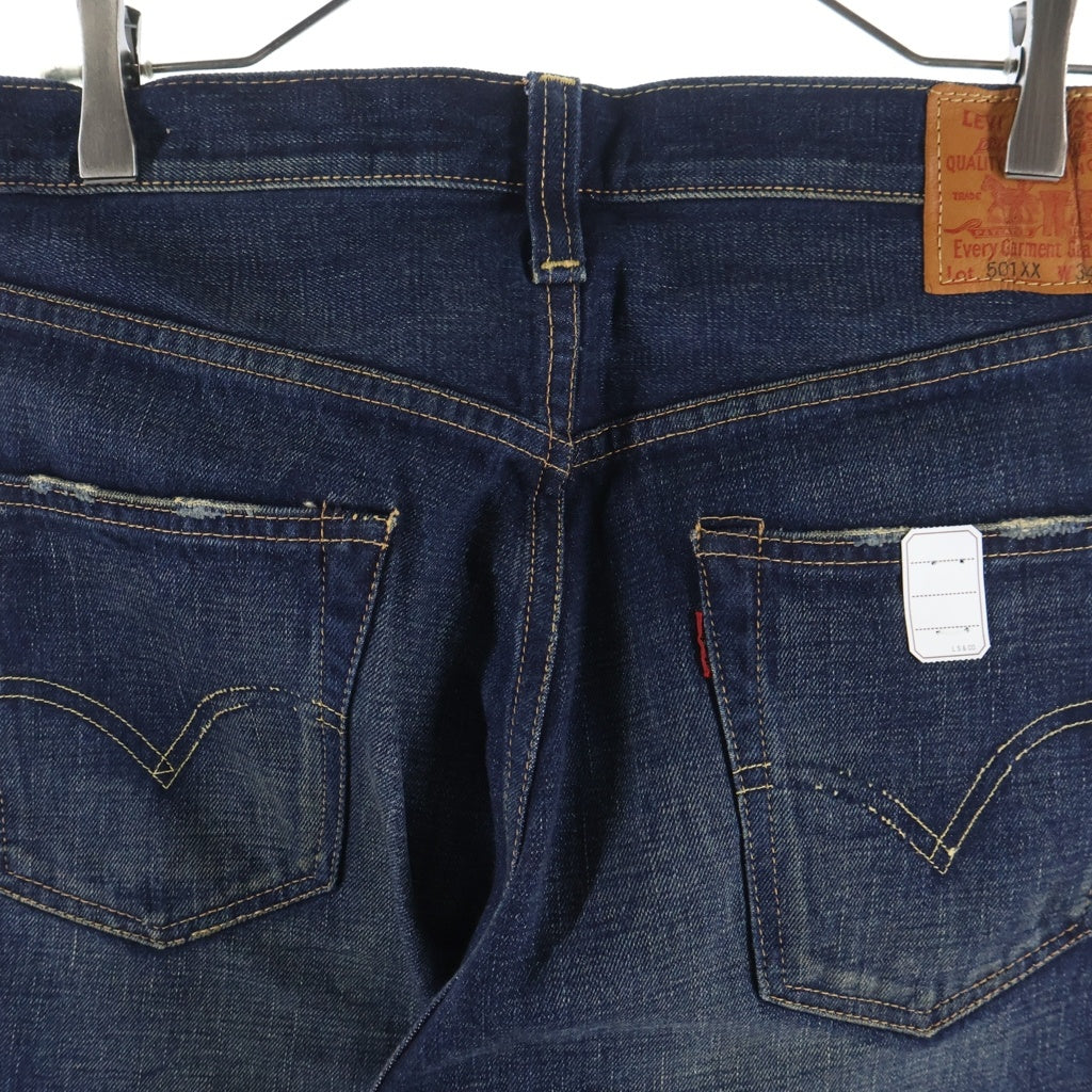 Levi's(リーバイス) 501XX REGULAR STRAIGHT FIVE YEAR WASH 1947年復刻モデル 日本製 レギュラーストレート ファイブイヤーウォッシュ ビッグE 赤耳 デニムパンツ 47501-0047