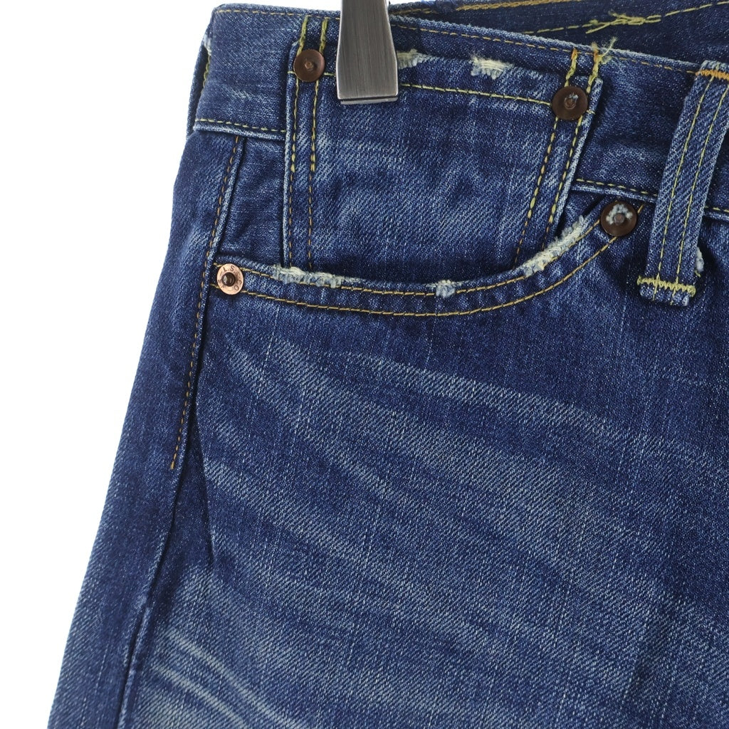 Levi's(リーバイス) 501XX REGULAR STRAIGHT BIGE 1971年復刻モデル 日本製 レギュラーストレート ビッグE 赤耳 シングルステッチ デニムパンツ 71501-0004