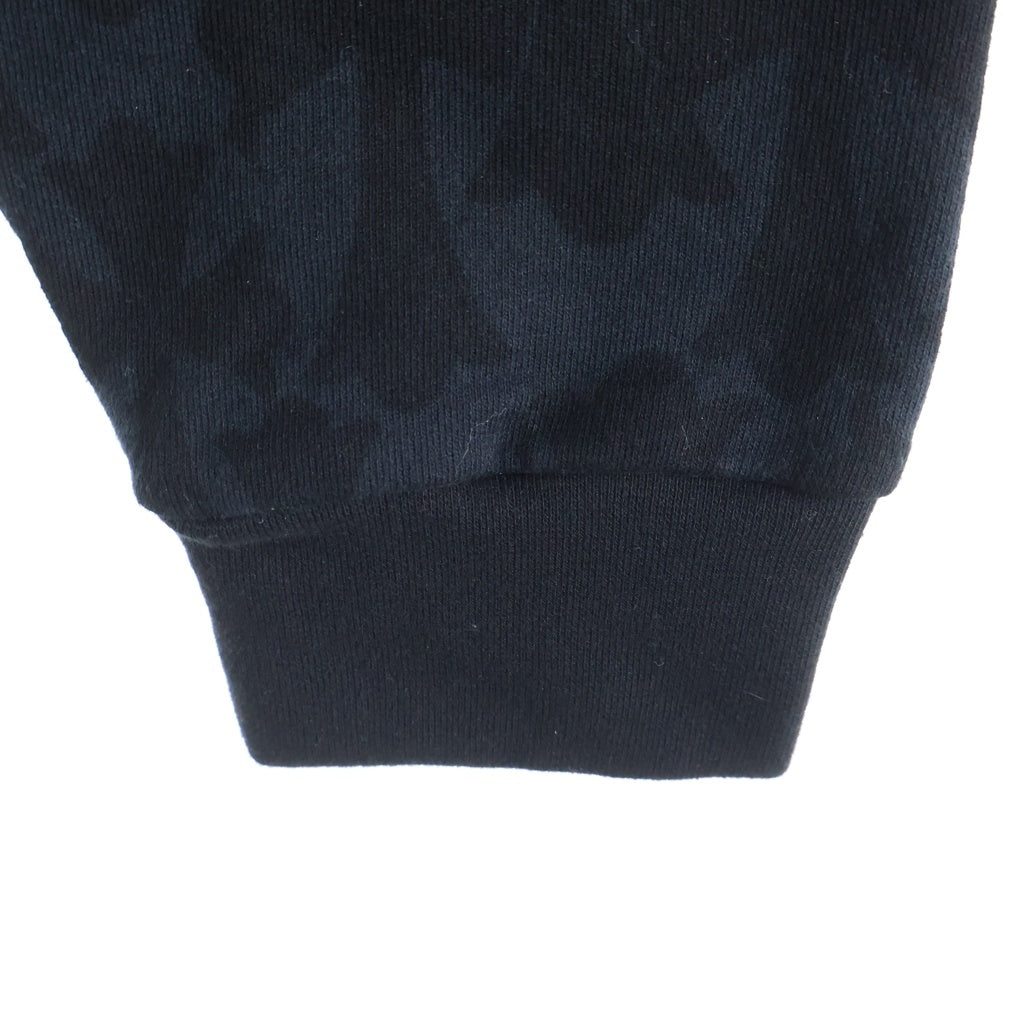 CHROME HEARTS(クロムハーツ) Graveyard Cemetery Cross Pullover Hoodie 総柄 グレイブヤード セメタリークロス パーカー フーディー ブラック