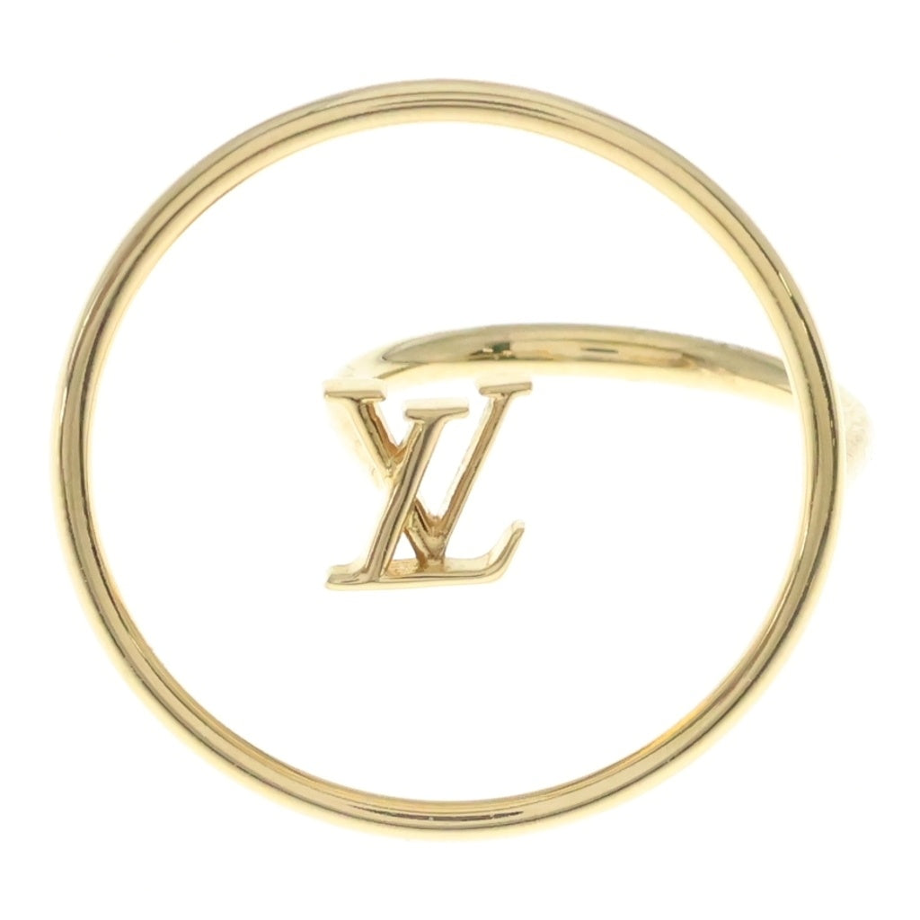 LOUIS VUITTON(ルイヴィトン) バーグ・LV エクリプス ロゴ リング ゴールド M00768 レディース