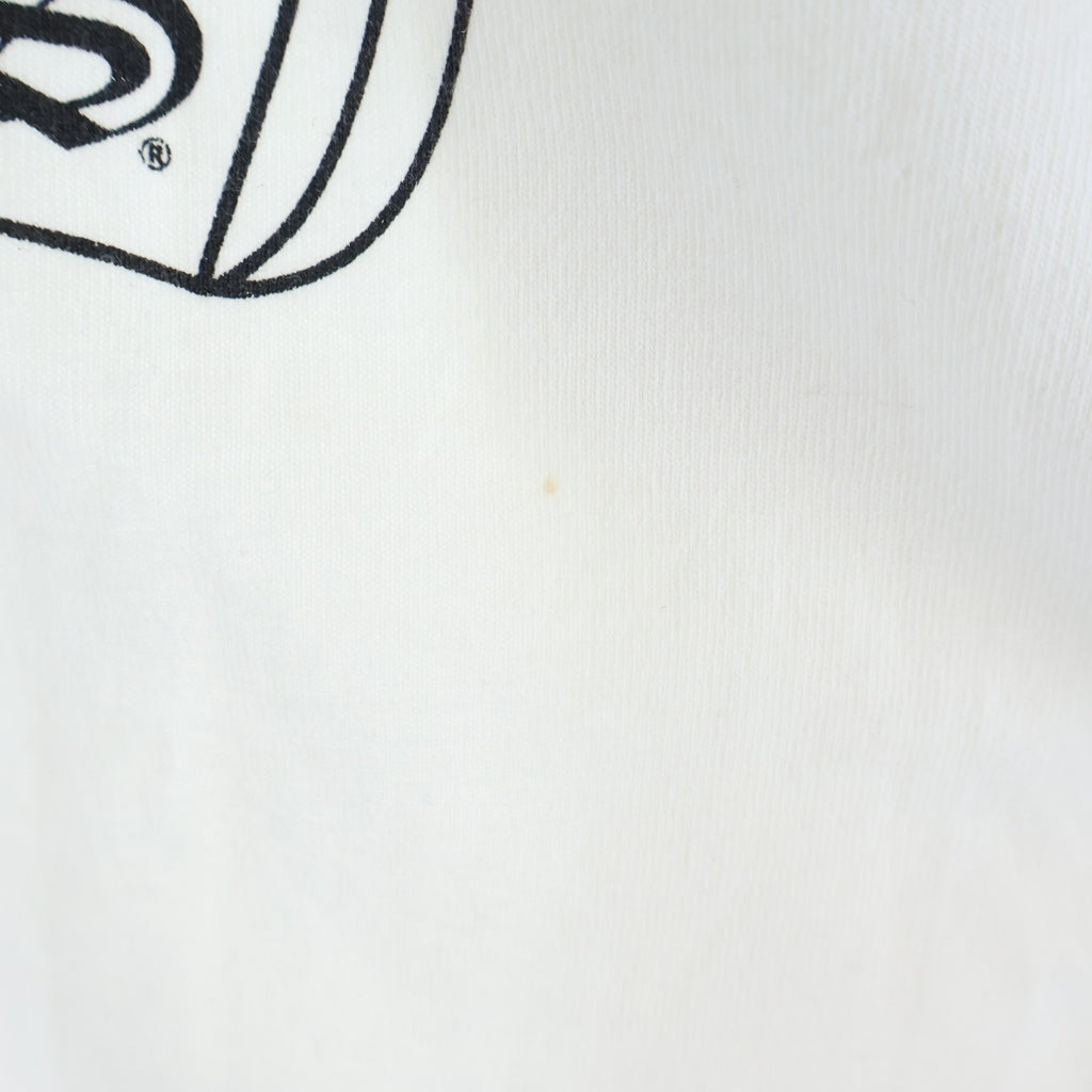 CHROME HEARTS(クロムハーツ) OLD S/S オールド 英字プリント バックスクロールラベルプリント クルーネック半袖Tシャツカットソー ホワイト