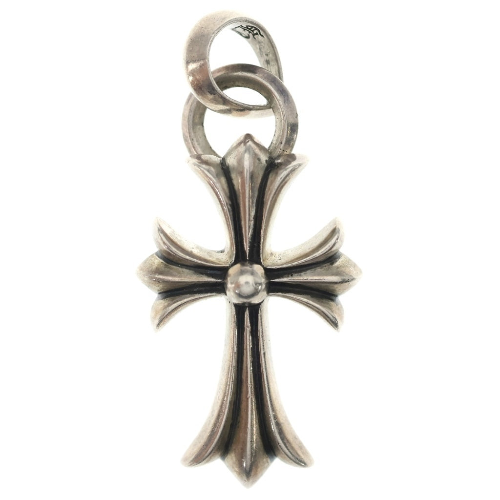 CHROME HEARTS(クロムハーツ) CH CRS SML W/BALE Wベイル スモールCHクロス ペンダントトップ シルバー BCA218