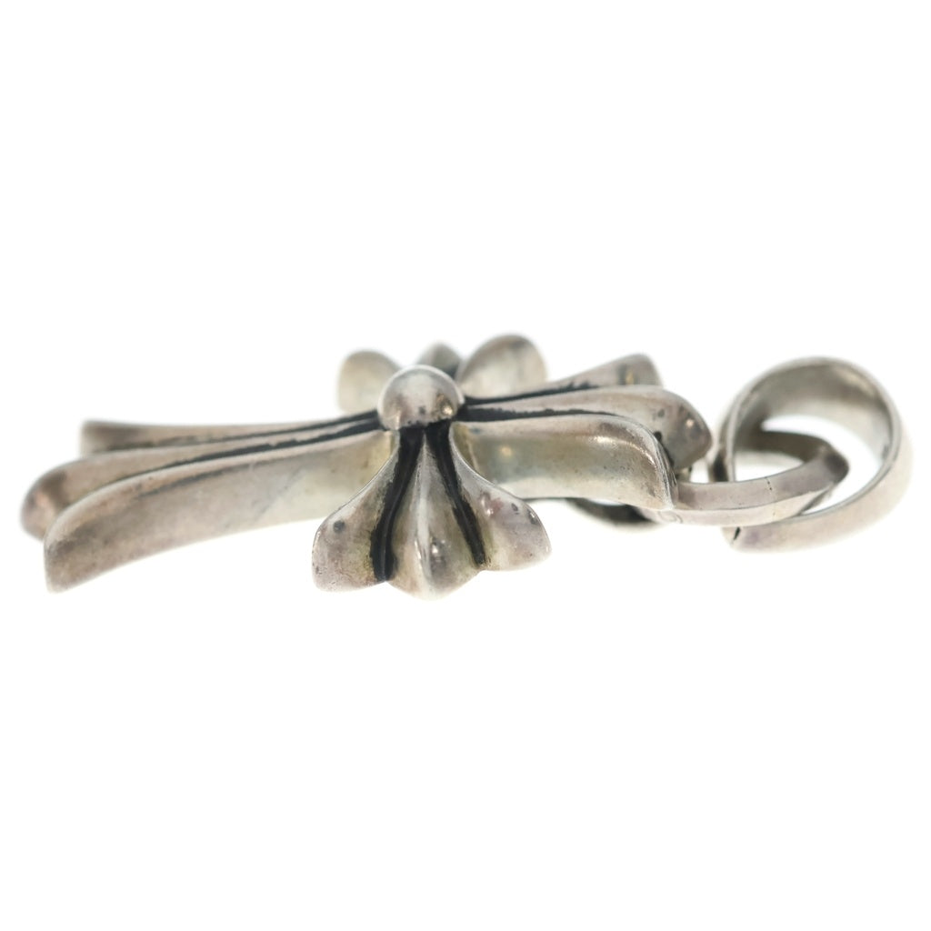 CHROME HEARTS(クロムハーツ) CH CRS SML W/BALE Wベイル スモールCHクロス ペンダントトップ シルバー BCA218