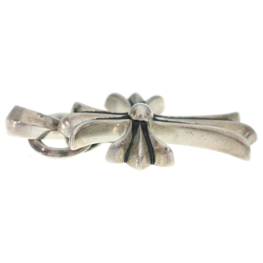 CHROME HEARTS(クロムハーツ) CH CRS SML W/BALE Wベイル スモールCHクロス ペンダントトップ シルバー BCA218