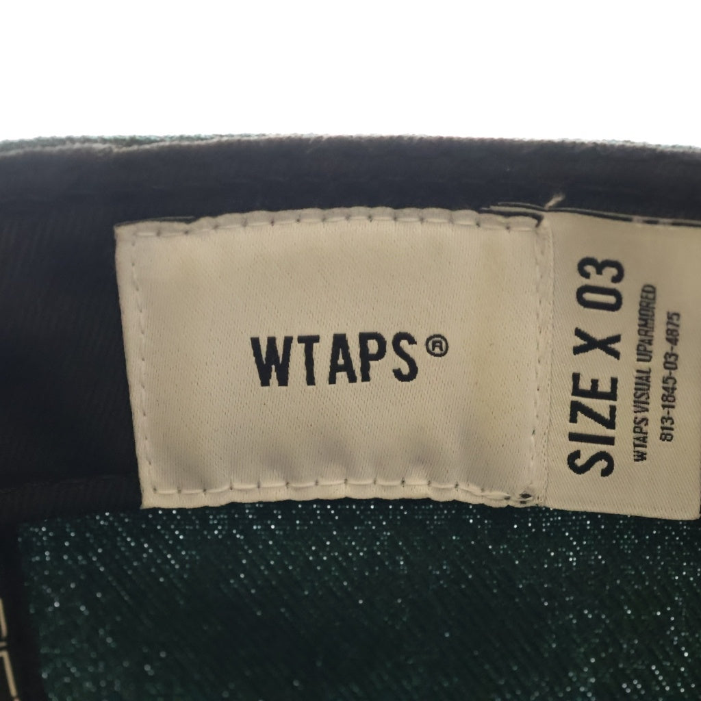 NEW ERA(ニューエラ) ×WTAPS ダブルタップス WTロゴ ベースボールキャップ グリーン 241NENED-HT01
