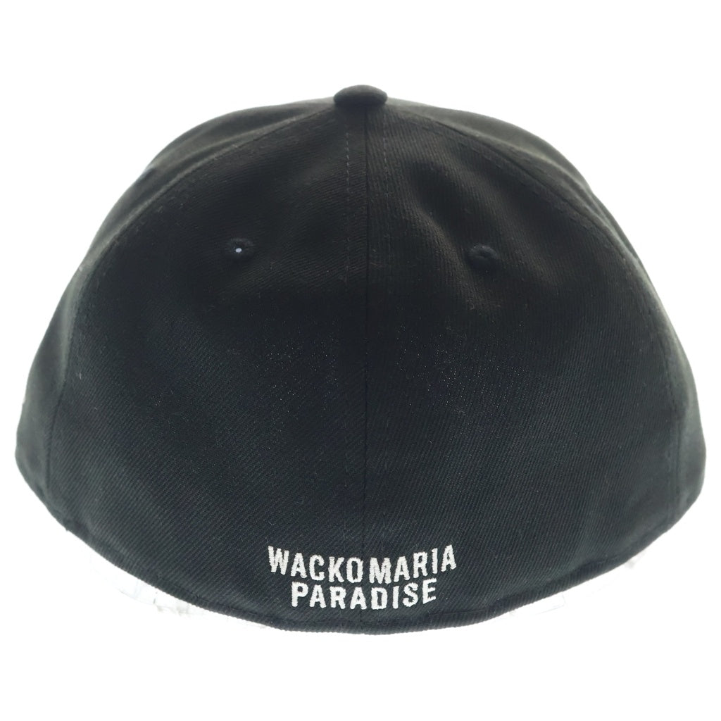 NEW ERA(ニューエラ) ×WACKO MARIA ワコマリア WMロゴ ベースボールキャップ ブラック