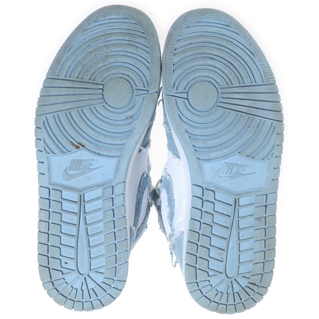 NIKE(ナイキ) Air Jordan 1 High OG Denim エアジョーダン1 ハイカットスニーカー OG デニム US9.5/26.5cm インディゴ DM9036-104