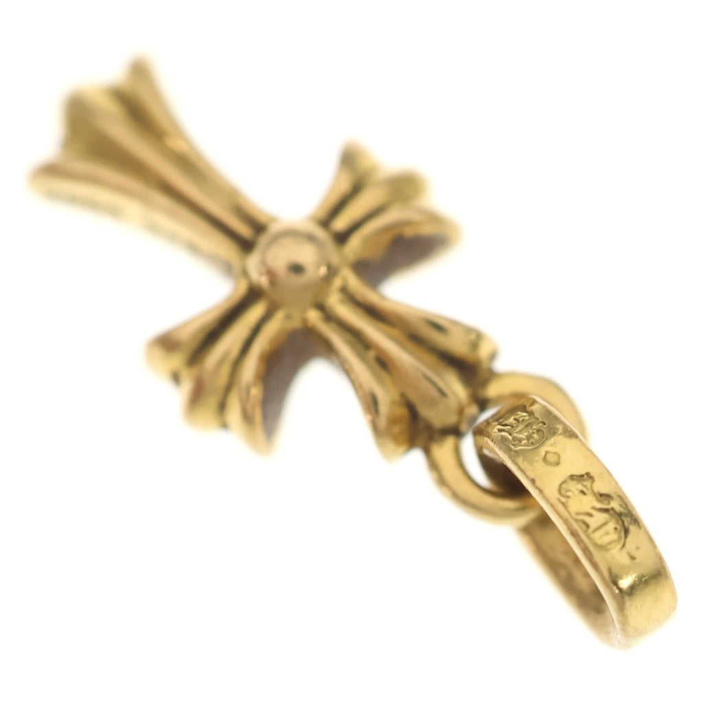 CHROME HEARTS(クロムハーツ) 22K CRS BBYFAT P/DIA ベイビーファットクロス PAVEダイヤ ペンダントトップ ゴールド BCA035
