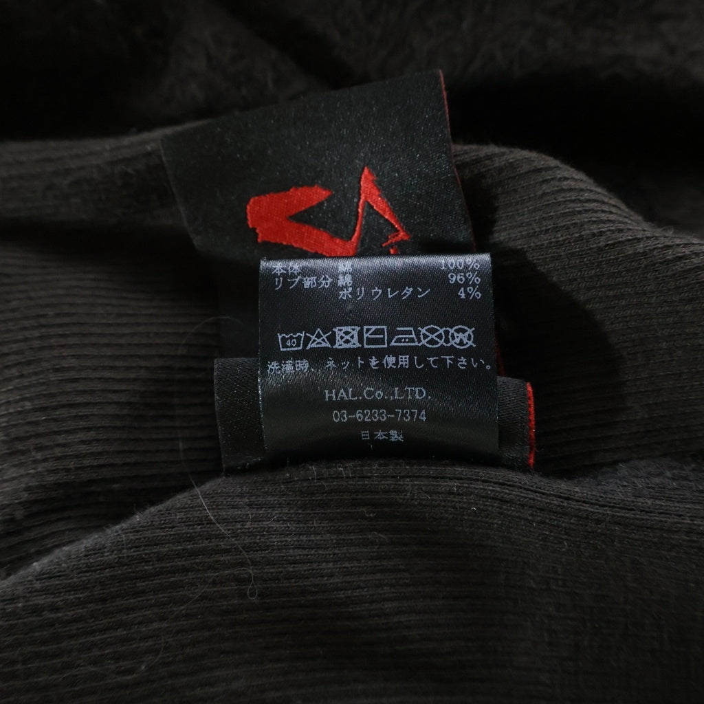 cvtvlist(カタリスト) FLEECE ARCHED LOGO USUAL HOODIE ペイズリー柄 ロゴ刺繍 フーディー プルオーバー パーカー ブラウン 210110301