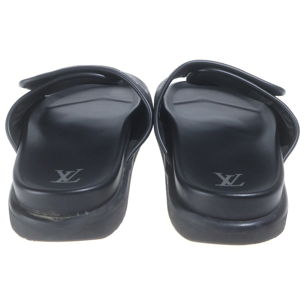 LOUIS VUITTON(ルイヴィトン) モノグラム トーンオントーン マイアミ ミュール サンダル ブラック 1AIXCW