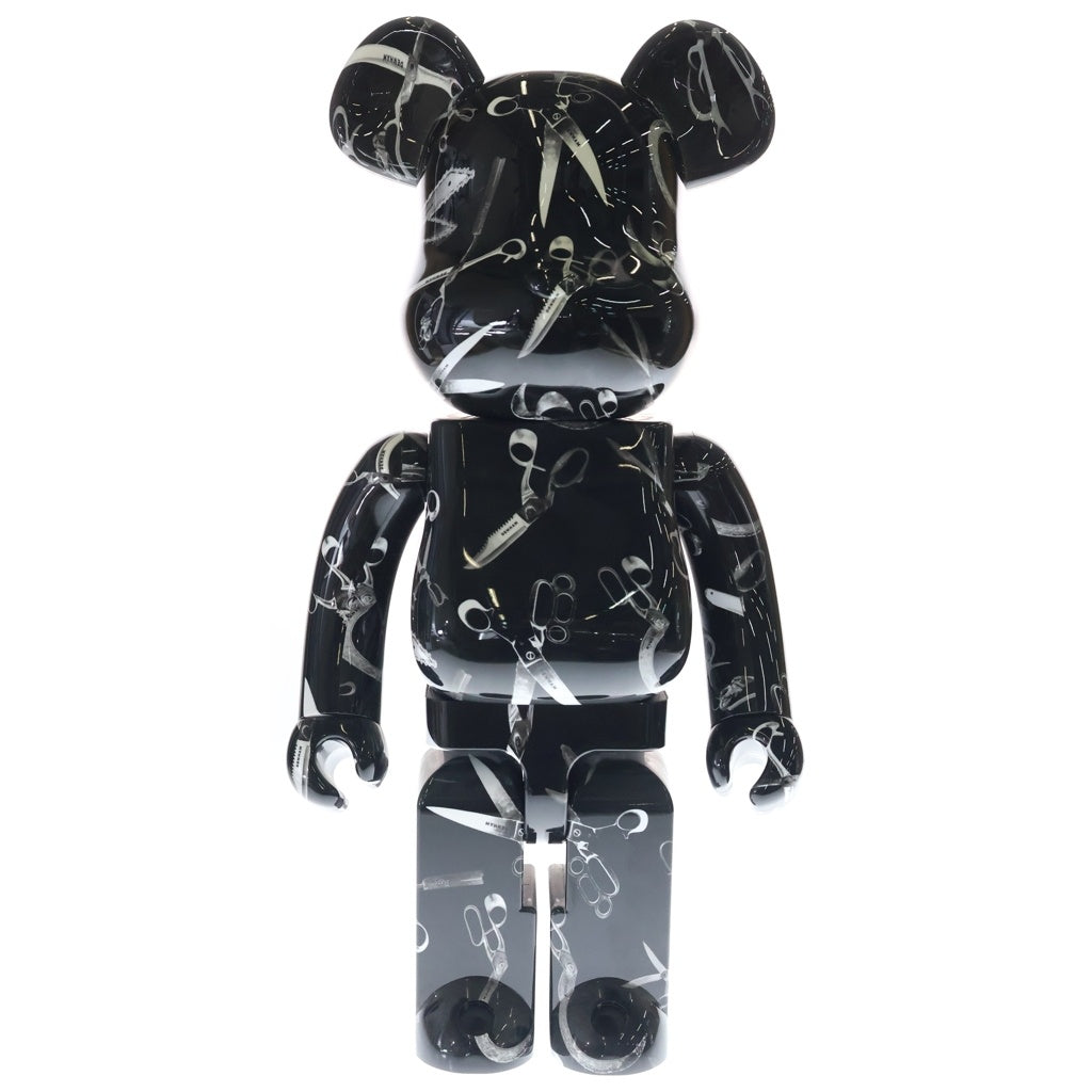MEDICOM TOY(メディコムトイ) BE@RBRICK ×DENHAM 1000% デンハム ベアブリック フィギュア 人形 インテリア ブラック -
