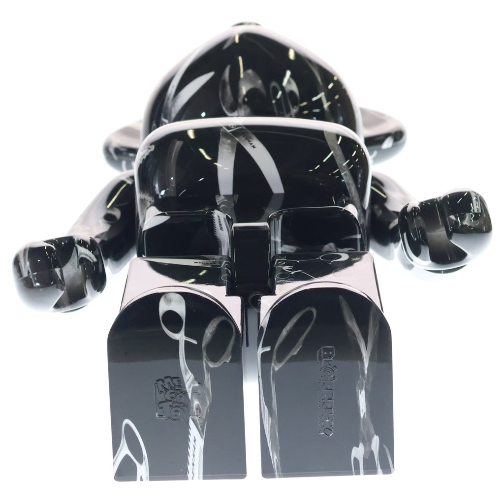 MEDICOM TOY(メディコムトイ) BE@RBRICK ×DENHAM 1000% デンハム ベアブリック フィギュア 人形 インテリア ブラック -