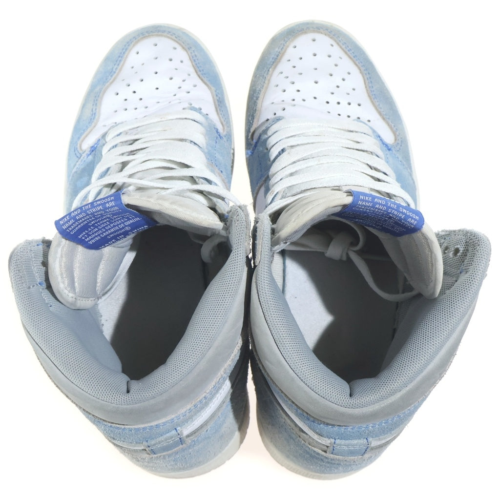 NIKE(ナイキ) AIR JORDAN 1 HIGH OG HYPER ROYAL エアジョーダン1 ハイパーロイヤル ハイカットスニーカー ホワイト/ブルー US8.5/26.5cm 555088-402