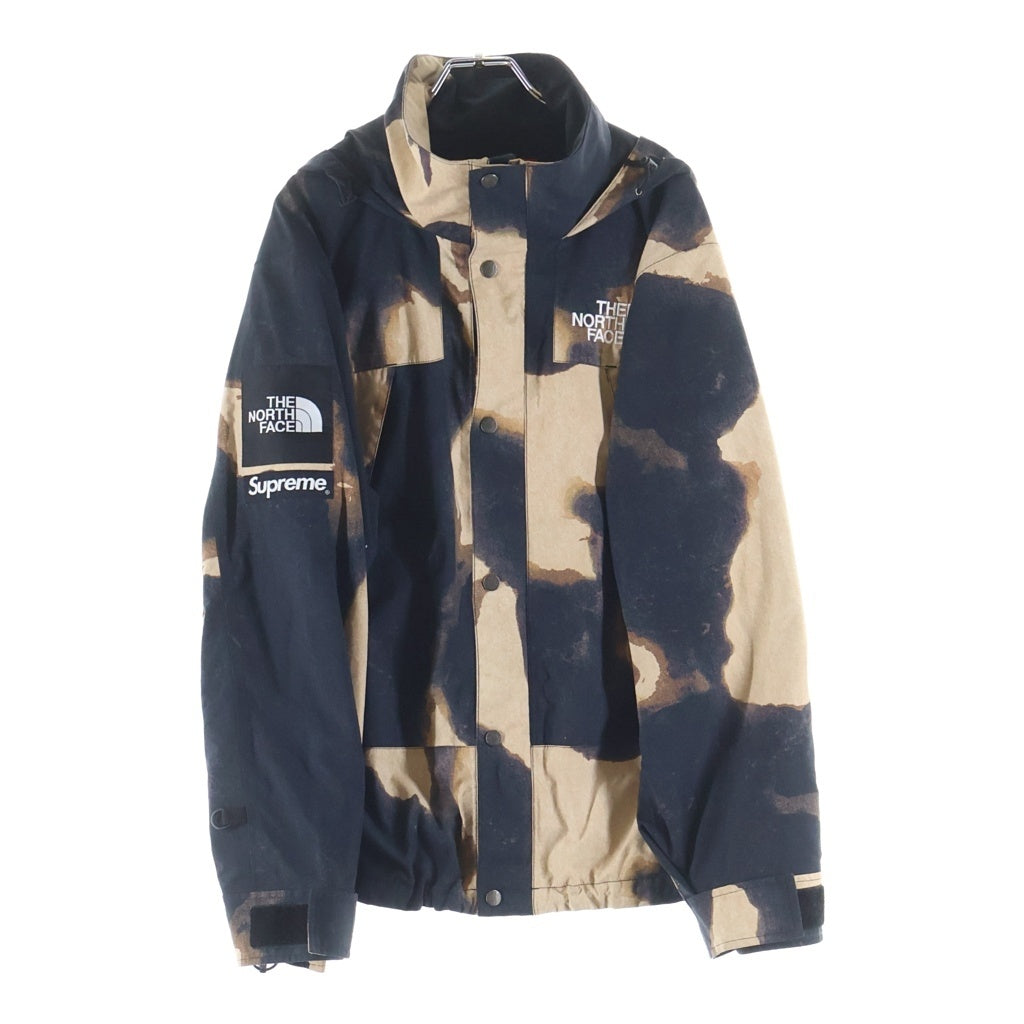 SUPREME(シュプリーム) 21AW ×THE NORTH FACE Bleached Denim Print Mountain Jacket NP52100I ノースフェイス ブリーチデニムプリントマウンテンジャケット ブラック
