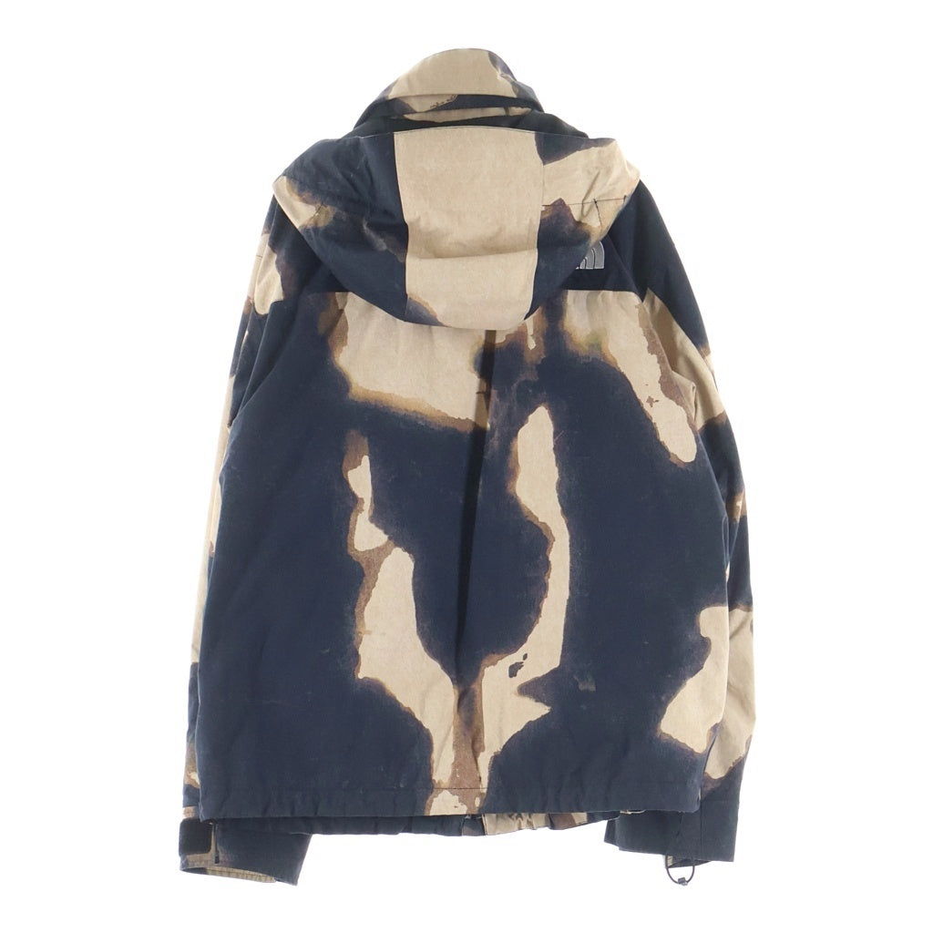 SUPREME(シュプリーム) 21AW ×THE NORTH FACE Bleached Denim Print Mountain Jacket NP52100I ノースフェイス ブリーチデニムプリントマウンテンジャケット ブラック