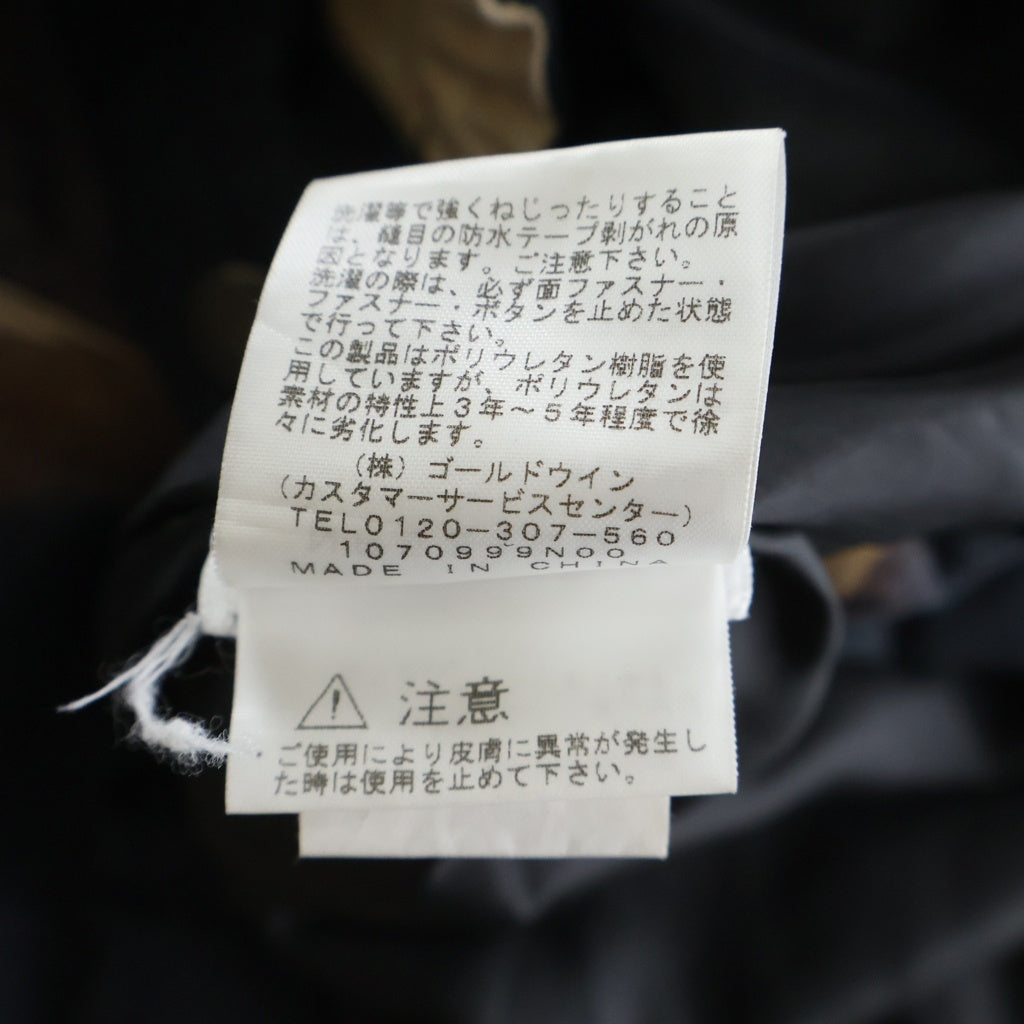SUPREME(シュプリーム) 21AW ×THE NORTH FACE Bleached Denim Print Mountain Jacket NP52100I ノースフェイス ブリーチデニムプリントマウンテンジャケット ブラック