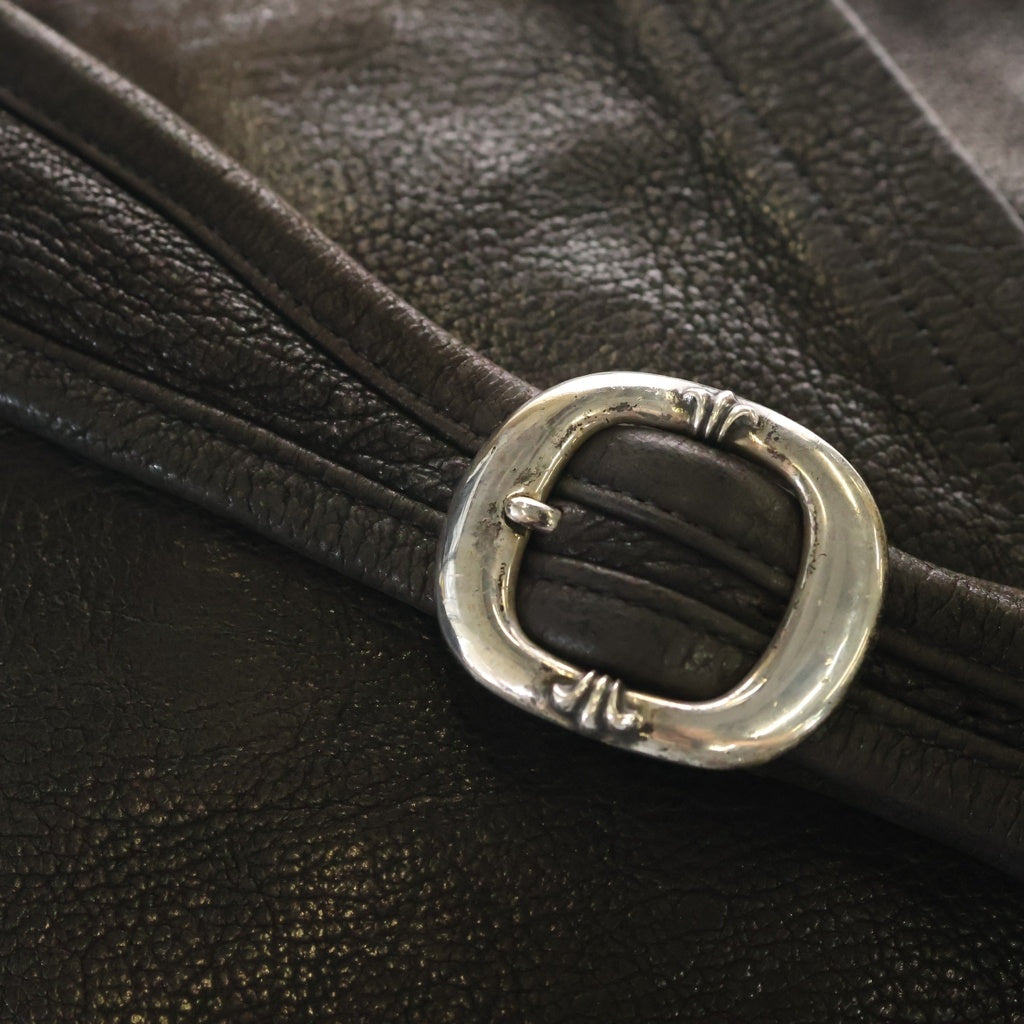 CHROME HEARTS(クロムハーツ) SHOULDER BAG-SM ガンスリンガーストラップレザーショルダーバッグ