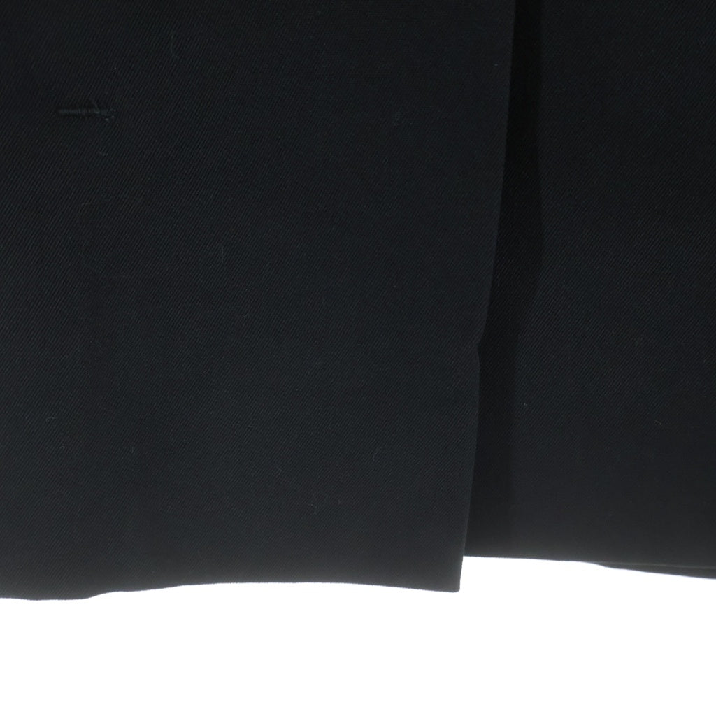 Y's(ワイズ) 22AW Red Lable Chaine Wool Skirt RV-S52-126 レッドレーベル チェーン付き ミディアムウールスカート ブラック レディース